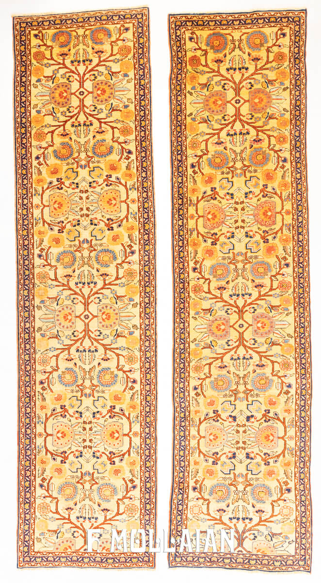 Runner Rug Pair Heriz Beige Color n°:163838-883116